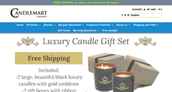 Desktop Screenshot of candlemart.com